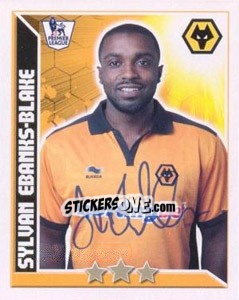Sticker Sylvan Ebanks-Blake - Premier League Inglese 2010-2011 n. 428 - Topps