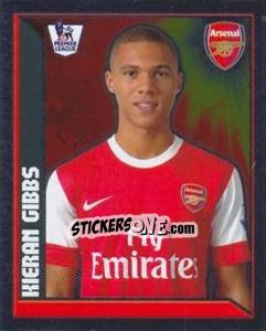 Sticker Kieran Gibbs - Premier League Inglese 2010-2011 n. 430 - Topps