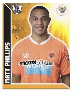 Sticker Matt Phillips - Premier League Inglese 2010-2011 n. 434 - Topps