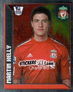 Sticker Martin Kelly - Premier League Inglese 2010-2011 n. 439 - Topps