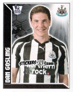 Sticker Dan Gosling - Premier League Inglese 2010-2011 n. 442 - Topps