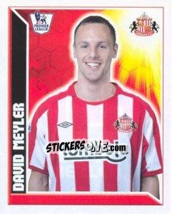 Figurina David Meyler - Premier League Inglese 2010-2011 n. 444 - Topps