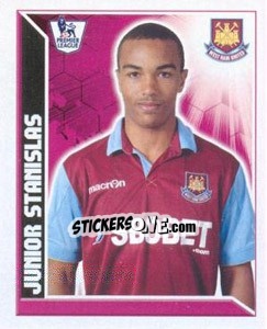 Sticker Junior Stanislas - Premier League Inglese 2010-2011 - Topps