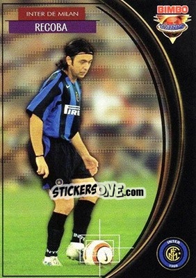 Sticker Alvaro Recoba - Equipos Europeos 2004-2005 n. 31 - Bimbo