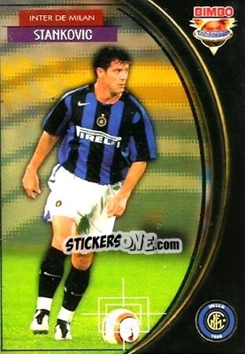 Sticker Dejan Stankovic - Equipos Europeos 2004-2005 n. 32 - Bimbo