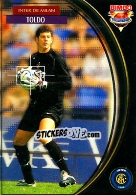 Sticker Francesco Toldo - Equipos Europeos 2004-2005 - Bimbo