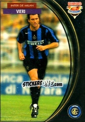 Sticker Christian Vieri - Equipos Europeos 2004-2005 n. 35 - Bimbo