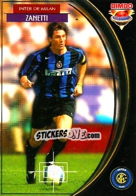 Sticker Javier Zanetti - Equipos Europeos 2004-2005 n. 36 - Bimbo