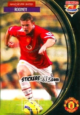 Figurina Wayne Rooney - Equipos Europeos 2004-2005 - Bimbo