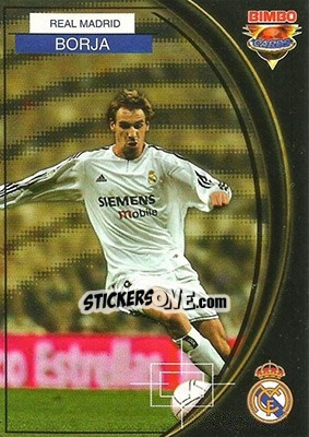 Sticker Borja - Equipos Europeos 2004-2005 - Bimbo