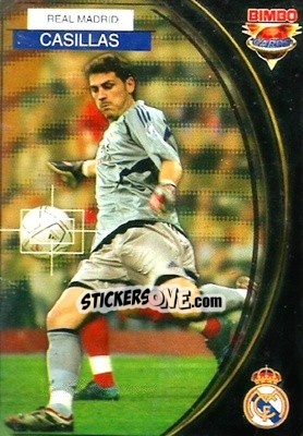 Sticker Iker Casillas - Equipos Europeos 2004-2005 - Bimbo