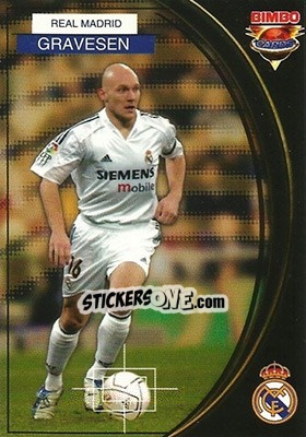 Cromo Thomas Gravesen - Equipos Europeos 2004-2005 n. 56 - Bimbo
