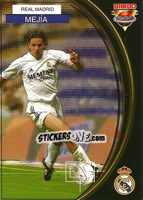 Sticker Alvaro Mejia - Equipos Europeos 2004-2005 n. 61 - Bimbo