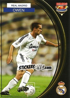 Sticker Michael Owen - Equipos Europeos 2004-2005 n. 62 - Bimbo