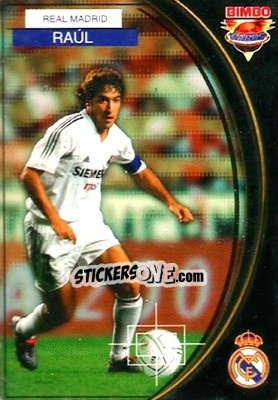 Sticker Raul González - Equipos Europeos 2004-2005 - Bimbo