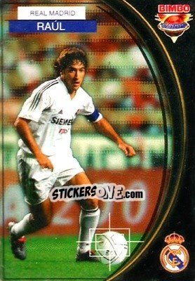 Cromo Raul González - Equipos Europeos 2004-2005 - Bimbo