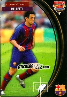 Sticker Juliano Belletti - Equipos Europeos 2004-2005 n. 1 - Bimbo