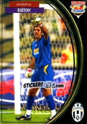 Cromo Gianluigi Buffon - Equipos Europeos 2004-2005 - Bimbo