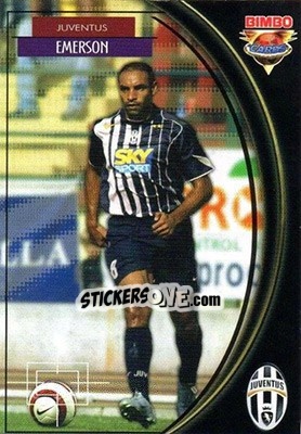 Sticker Emerson - Equipos Europeos 2004-2005 n. 17 - Bimbo