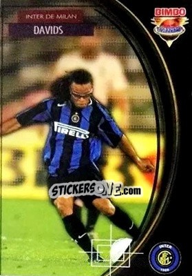 Sticker Edgar Davids - Equipos Europeos 2004-2005 - Bimbo