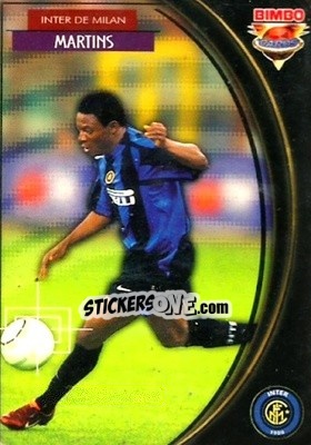 Sticker Obafemi Martins - Equipos Europeos 2004-2005 n. 29 - Bimbo