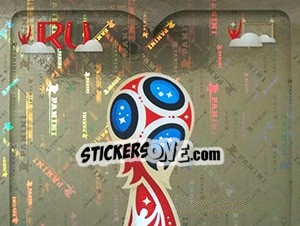 Sticker FIFA World Cup Logo (puzzle 1) - Coppa del Mondo FIFA Russia 2018 - Panini