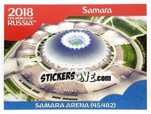 Sticker Samara Arena - Coppa del Mondo FIFA Russia 2018 - Panini