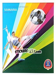 Sticker Samara - Coppa del Mondo FIFA Russia 2018 - Panini