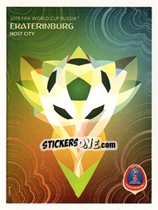 Figurina Ekaterinburg - Coppa del Mondo FIFA Russia 2018 - Panini