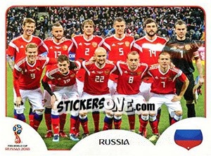 Sticker Team Photo - Coppa del Mondo FIFA Russia 2018 - Panini