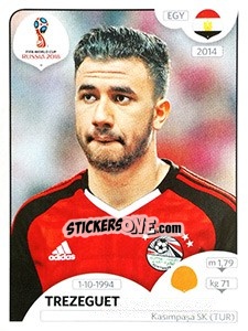 Cromo Trézéguet - Coppa del Mondo FIFA Russia 2018 - Panini