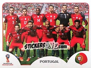 Sticker Team Photo - Coppa del Mondo FIFA Russia 2018 - Panini