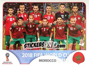 Cromo Team Photo - Coppa del Mondo FIFA Russia 2018 - Panini