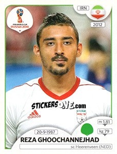 Sticker Reza Ghoochannejhad