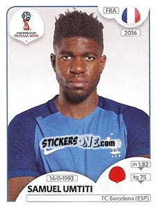 Cromo Samuel Umtiti