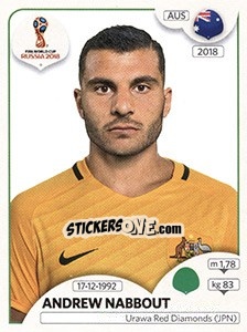 Sticker Andrew Nabbout