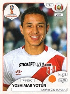 Sticker Yoshimar Yotún