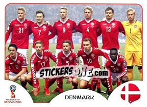 Sticker Team Photo - Coppa del Mondo FIFA Russia 2018 - Panini