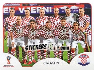 Figurina Team Photo - Coppa del Mondo FIFA Russia 2018 - Panini