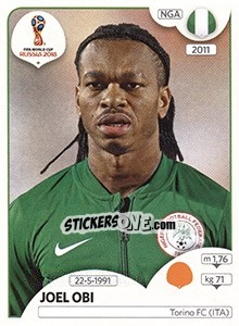 Sticker Joel Obi