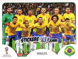 Sticker Team Photo - Coppa del Mondo FIFA Russia 2018 - Panini