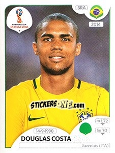 Sticker Douglas Costa