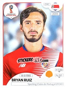 Sticker Bryan Ruiz