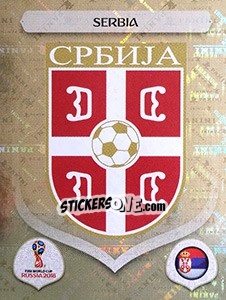 Cromo Emblem - Coppa del Mondo FIFA Russia 2018 - Panini