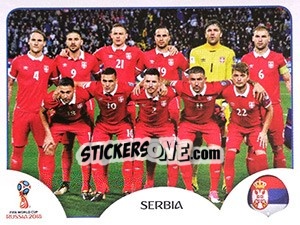 Figurina Team Photo - Coppa del Mondo FIFA Russia 2018 - Panini