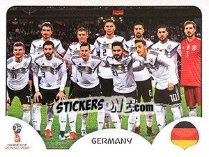 Sticker Team Photo - Coppa del Mondo FIFA Russia 2018 - Panini