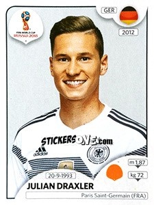 Sticker Julian Draxler