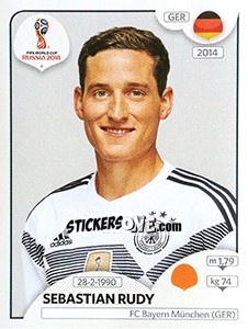 Cromo Sebastian Rudy