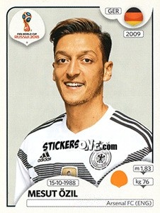 Cromo Mesut Özil