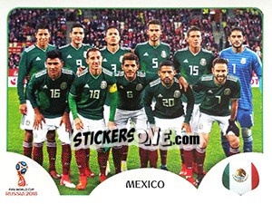 Sticker Team Photo - Coppa del Mondo FIFA Russia 2018 - Panini